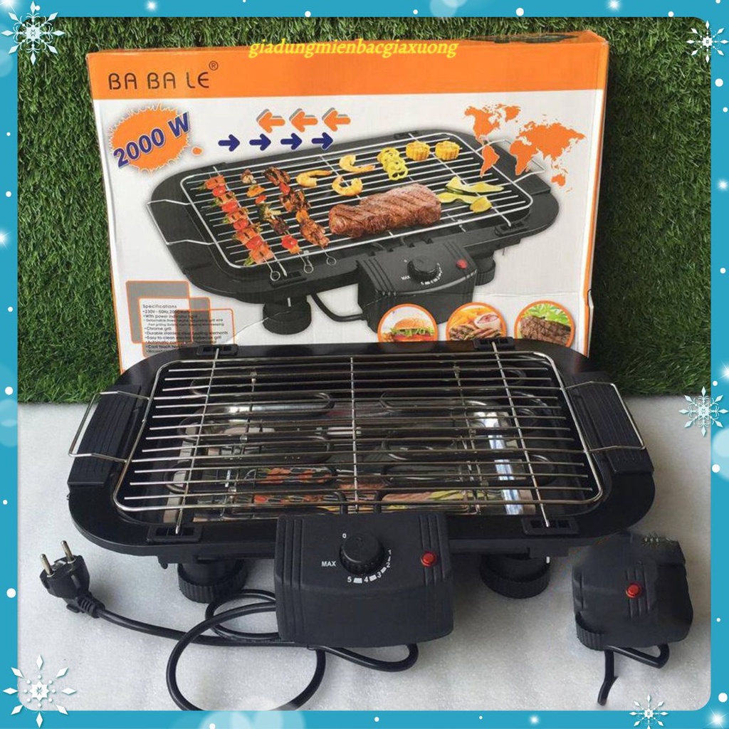 BẾP NƯỚNG ĐIỆN KHÔNG KHÓI ELECTRIC BARBECUE GRILL MẪU 2021 (giá bán buôn)