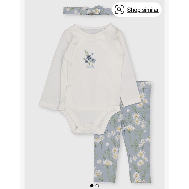 [KIDDO] Bodysuit cho bé gái nhiều màu sắc siêu xinh H&amp;M / TU Clothing