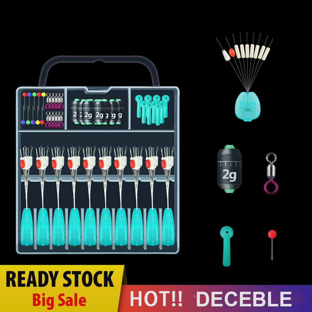 Set 10 Phụ Kiện Câu Cá Bằng Silicone Chất Lượng Cao