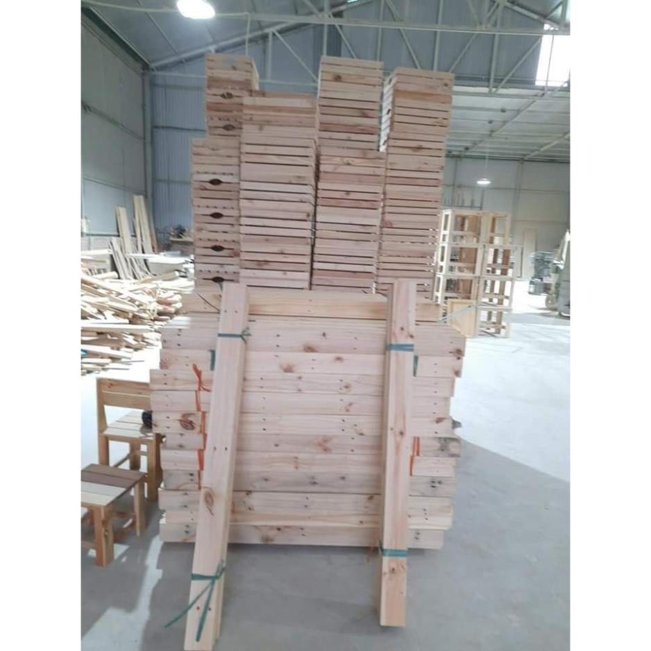 HOT Sale 34% nan gỗ pallet - Nẹp Gỗ - Nẹp Đóng - 10 nan pallet 1.2cm  x rộng 9,5cm  x Dài 130cm SP chất lượng