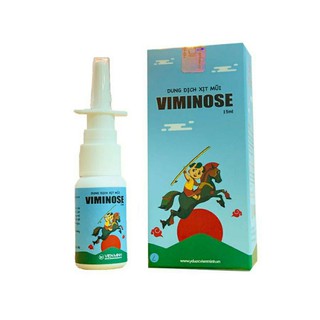 Dung dịch xịt mũi viminose viên minh 💥