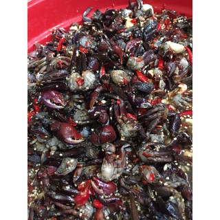 Ba khía mắm loại ít cay
