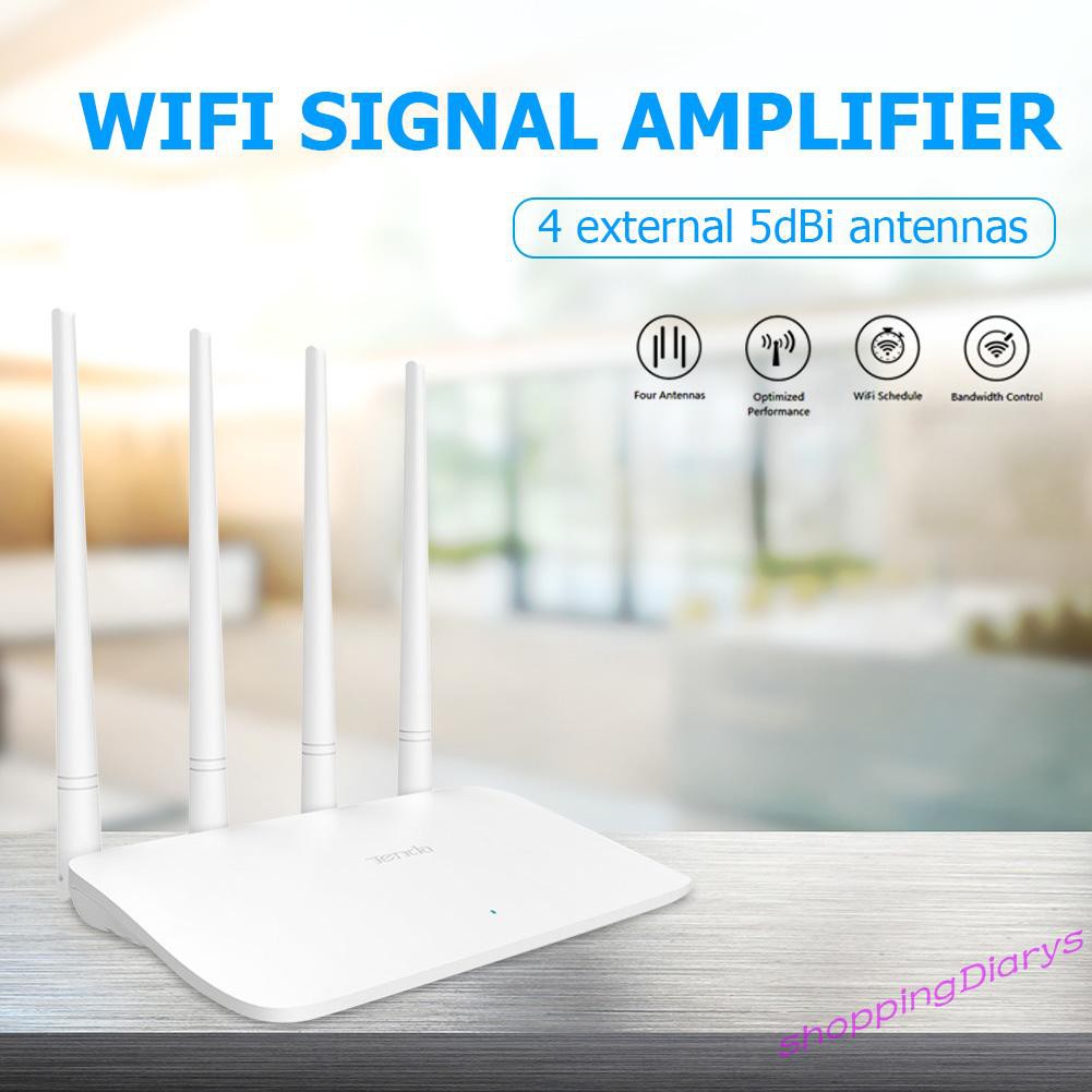 Bộ Phát Tín Hiệu Không Dây Wifi Mới 4 Ăng Tenda F6 300m 5dbi 2.4ghz | BigBuy360 - bigbuy360.vn