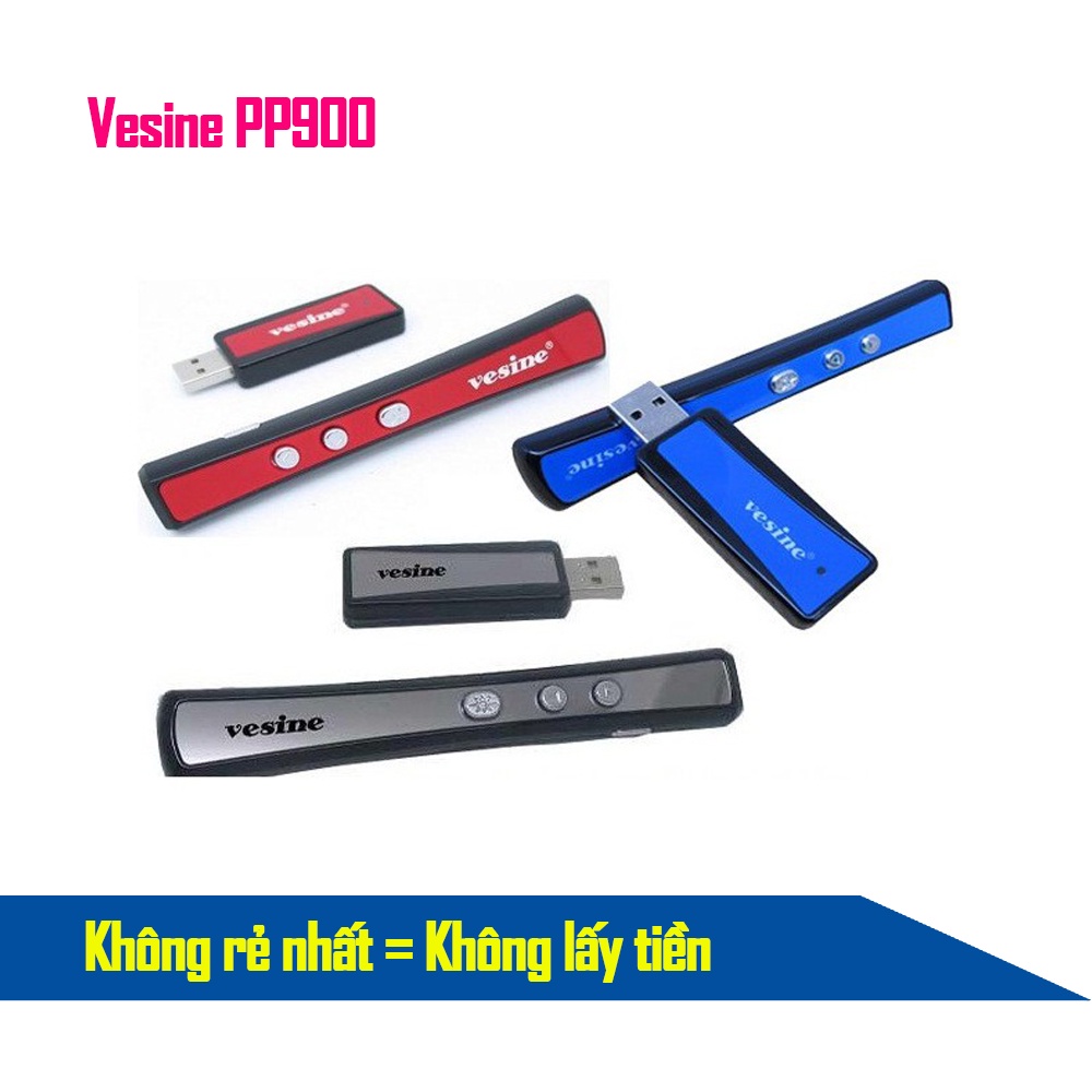 Bút trình chiếu Vesine PP900 chính hãng dễ dàng sử dụng giá rẻ bất ngờ