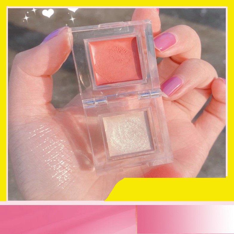 Phấn má hồng Magic Casa kiêm phấn bắt sáng hai màu tự nhiên lâu trôi HOT | BigBuy360 - bigbuy360.vn