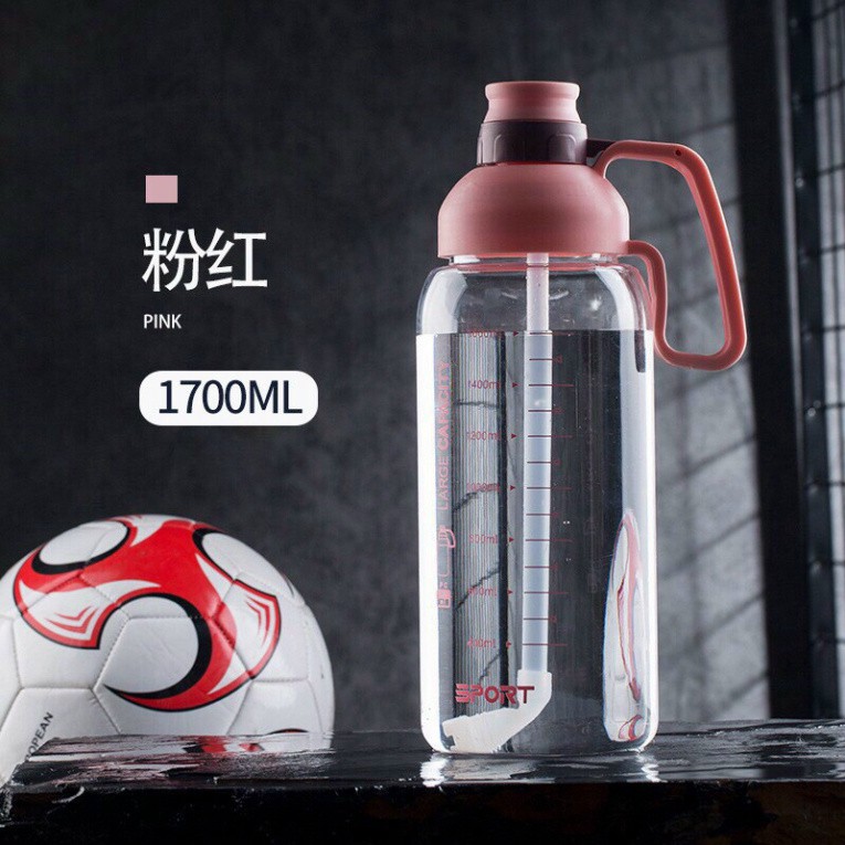 Bình Nhựa Đựng Nước Trong Suốt 1600ml