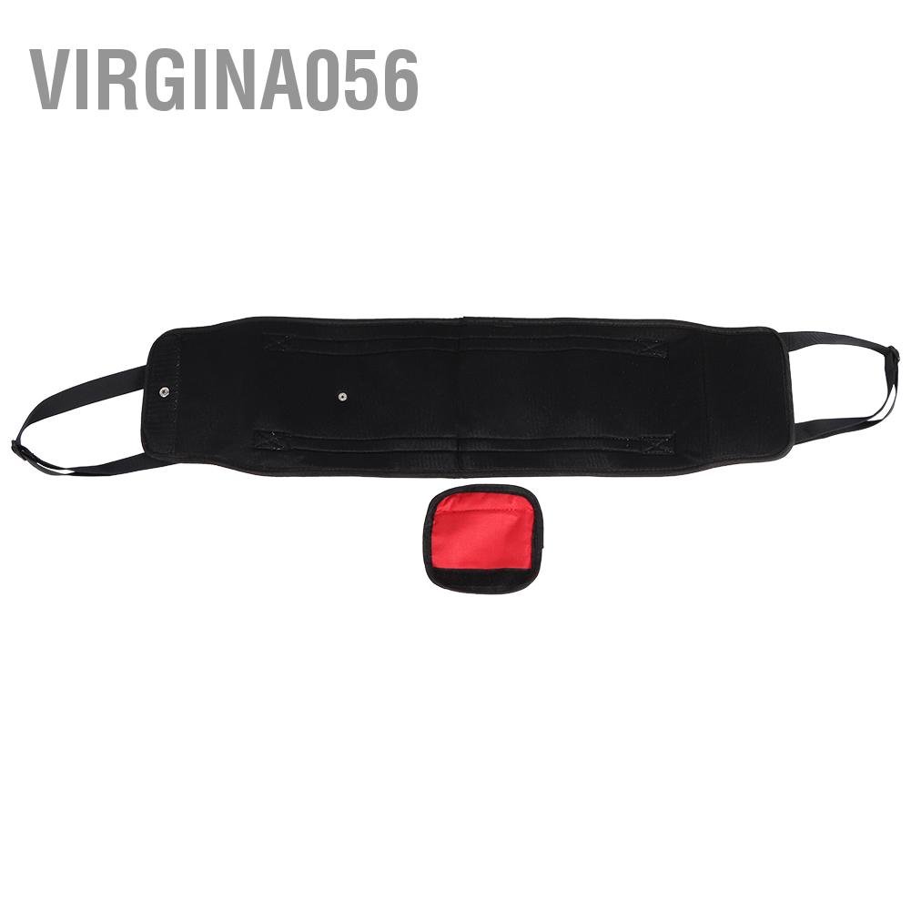 Virgina056 Red Walking Auxiliary Belt Old Age Dog Disabled Pet Protection Traction