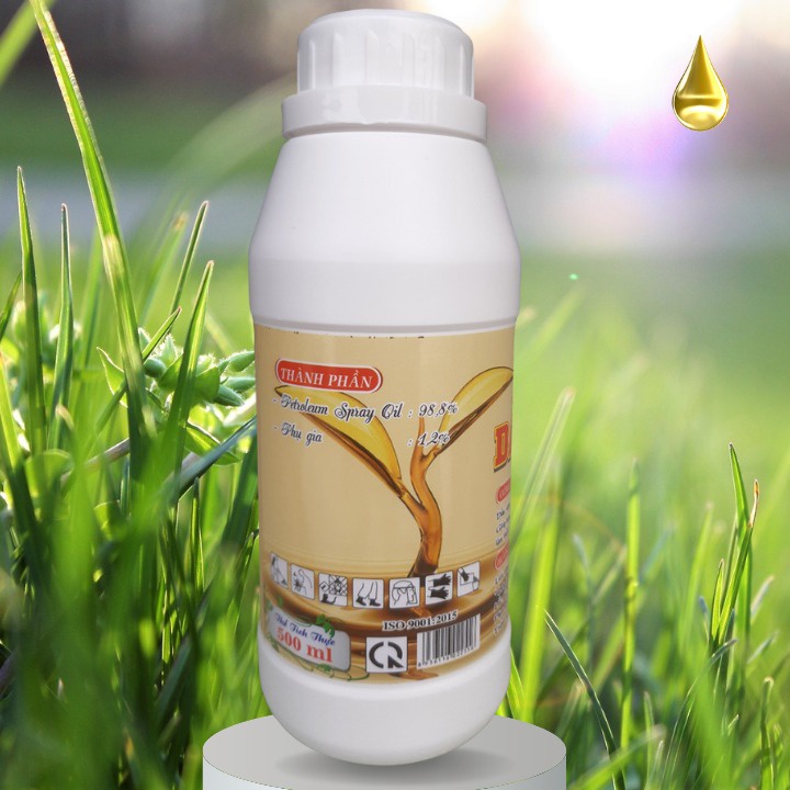 DẦU KHOÁNG 500ML: PHÒNG NGỪA SÂU, NHỆN, BỌ TRĨ, RỆP SÁP…CÔN TRÙNG CHÍCH HÚT