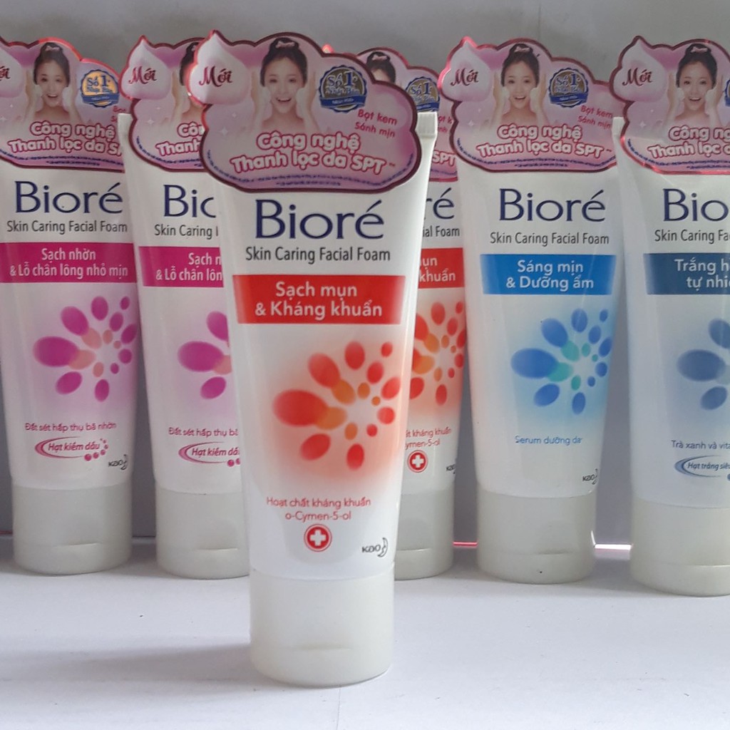 SỮA RỬA MẶT BIORE TRẮNG HỒNG TỰ NHIÊN 50G | BigBuy360 - bigbuy360.vn