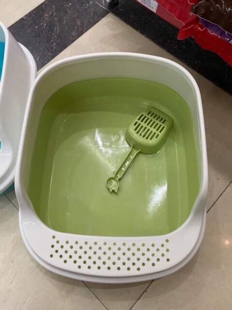 Khay vệ sinh thành cao cho chó mèo