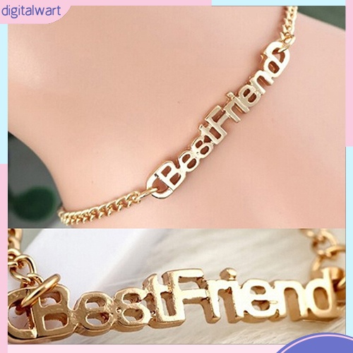 Vòng tay mặt chữ Best Friend dễ thương cá tính trẻ trung