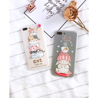 Ốp Lưng iphone Mèo - Thỏ Cute - Giá rẻ (D10-D11)