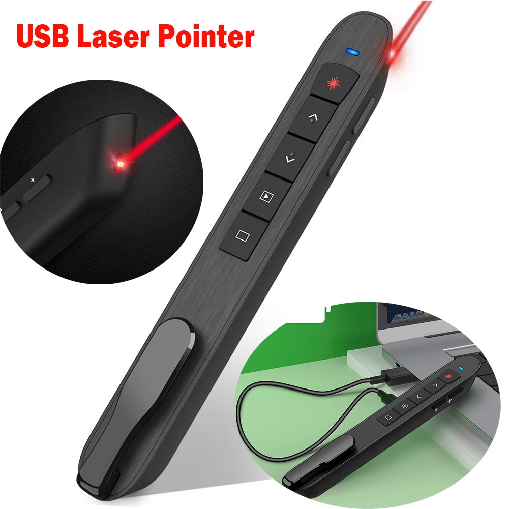 Bút Thuyết Trình Điều Khiển Từ Xa Không Dây USB PPT