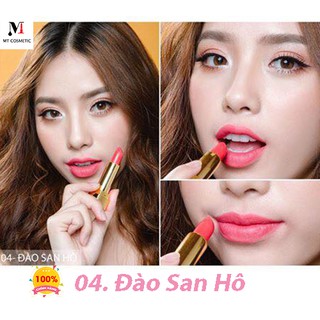 Son thỏi Pearl màu Đào San Hô