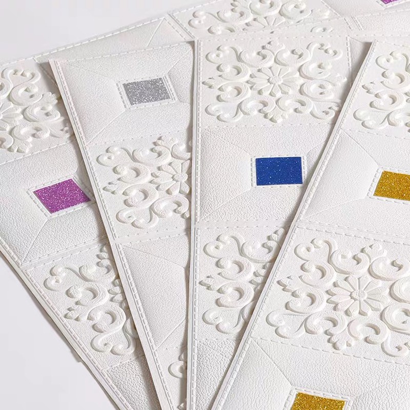 Giấy Dán Trần Nhà Hình Hoa 3d Chống Thấm Nước Chất Lượng Cao 35x35cm | BigBuy360 - bigbuy360.vn