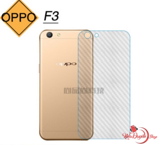 Dán lưng Carbon Oppo F9,Realme 2 Pro,oppo A7,A3s,F1s,F3,F5,F7,F3 lite,F3 Plus,Neo 9s