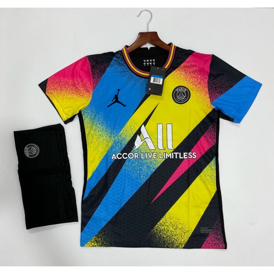 Quần Áo Bóng Đá Câu Lạc Bộ PSG - Paris Saint Germain - Chất Vải Thái Lan cao cấp full logo bản mới nhất
