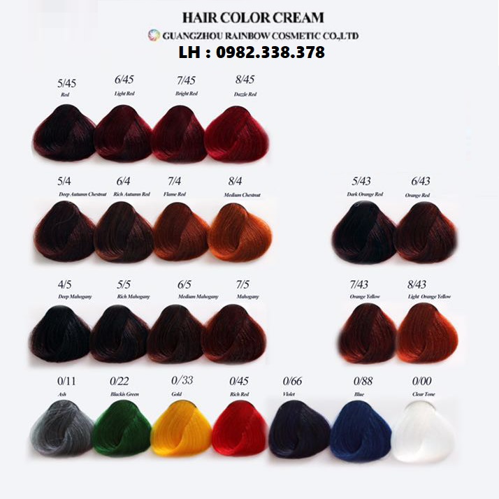 Nhuộm tóc hàng quốc Color Tour