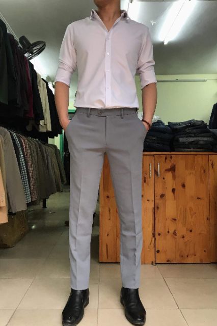 COMBO Quần Âu Và Sơ Mi Lụa Thái Dày Dặn Giá Cực Sốc | BigBuy360 - bigbuy360.vn