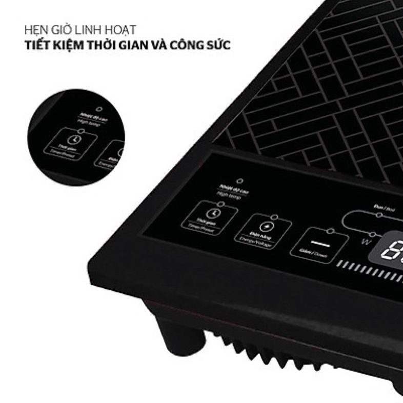 Bếp điện hồng ngoại Sunhouse SHD6011 - bếp hồng ngoại đơn daikiosan cảm ứng - hàng chính hãng bảo hành 12 tháng