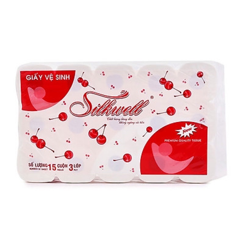 GIẤY VỆ SINH 15C SILKWELL