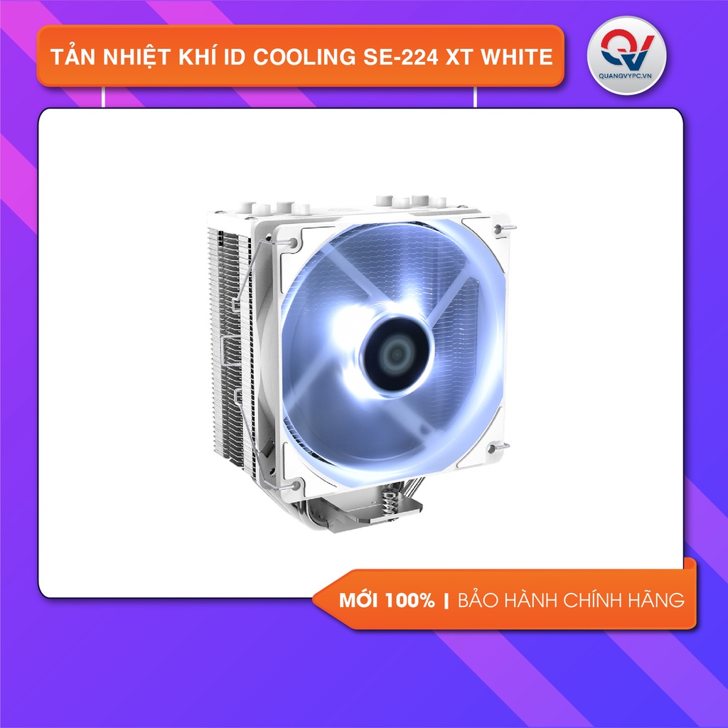 Tản nhiệt khí ID Cooling SE-224 XT White Chính hãng Mới 100%