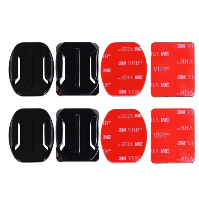 FREESHIP 50K- 1 Đế thẳng + 1 đế cong gắn cam hành trình lên mũ bảo hiểm | BigBuy360 - bigbuy360.vn