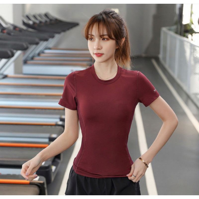Áo thể thao tập gym yoga nữ Lead