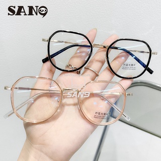 Kính mát thời trang Hàn Quốc chống ánh sáng xanh với gọng kim loại