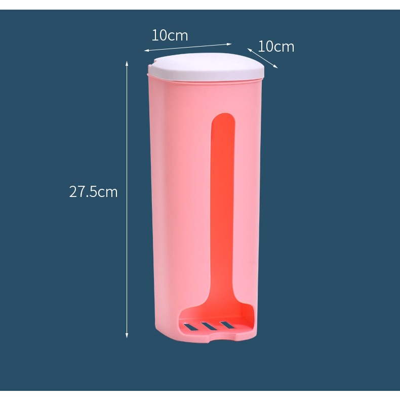Hộp Đựng Túi Nilon Rác Dán Tường