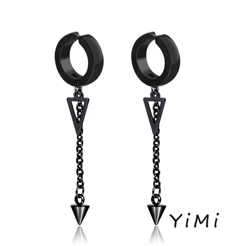 Bông tai kẹp không xỏ lỗ thời trang dành cho nam và nữ