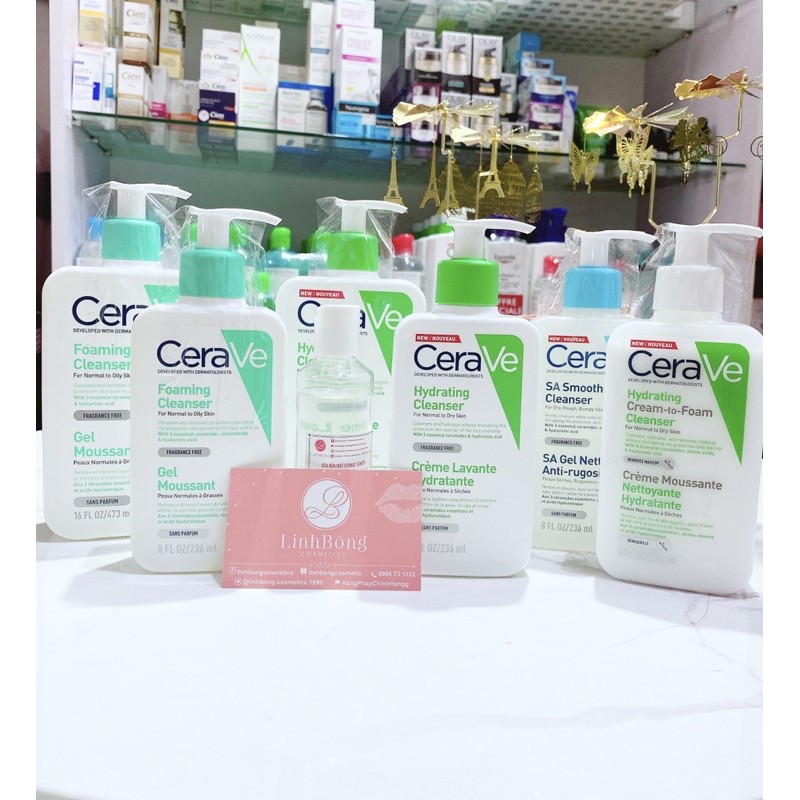 SỮA RỬA MẶT CERAVE CÁC SIZE (BẢN PHÁP) | BigBuy360 - bigbuy360.vn