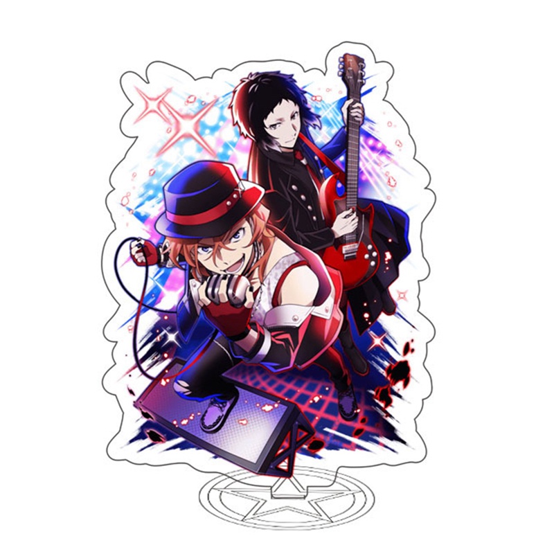 Mô Hình Nhân Vật Dazai Chuuya Mini Dễ Thương Dùng Trang Trí