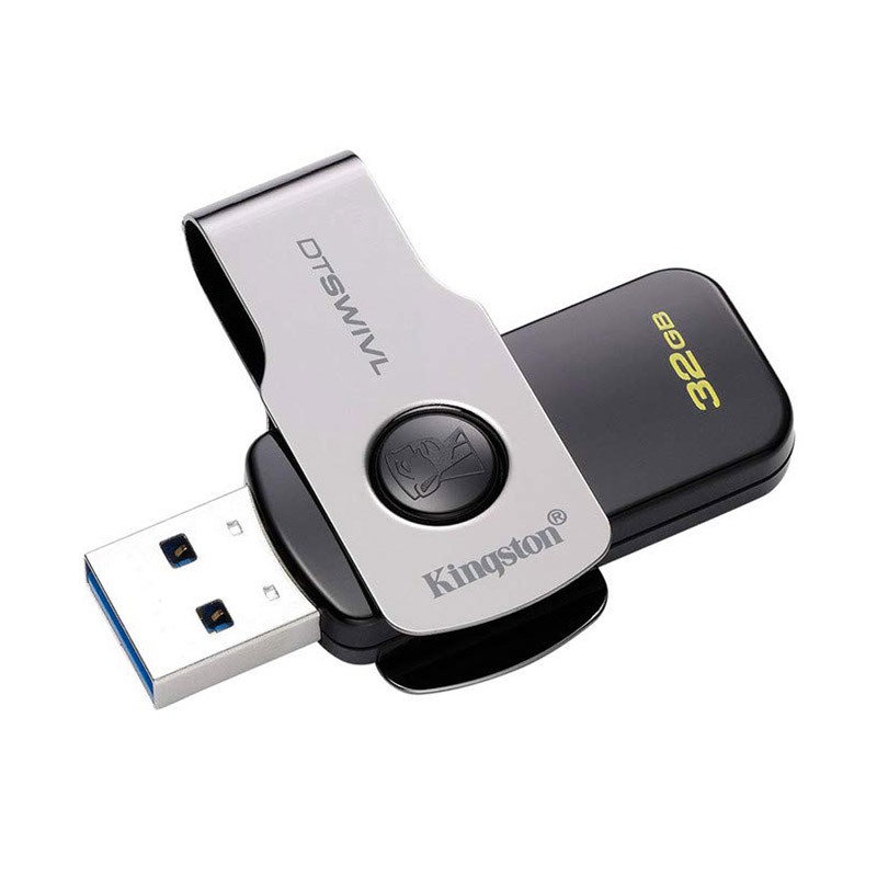 USB Kingston DataTraveler SWIVL 32GB USB 3.0 (Tem FPT) | Hàng chính hãng