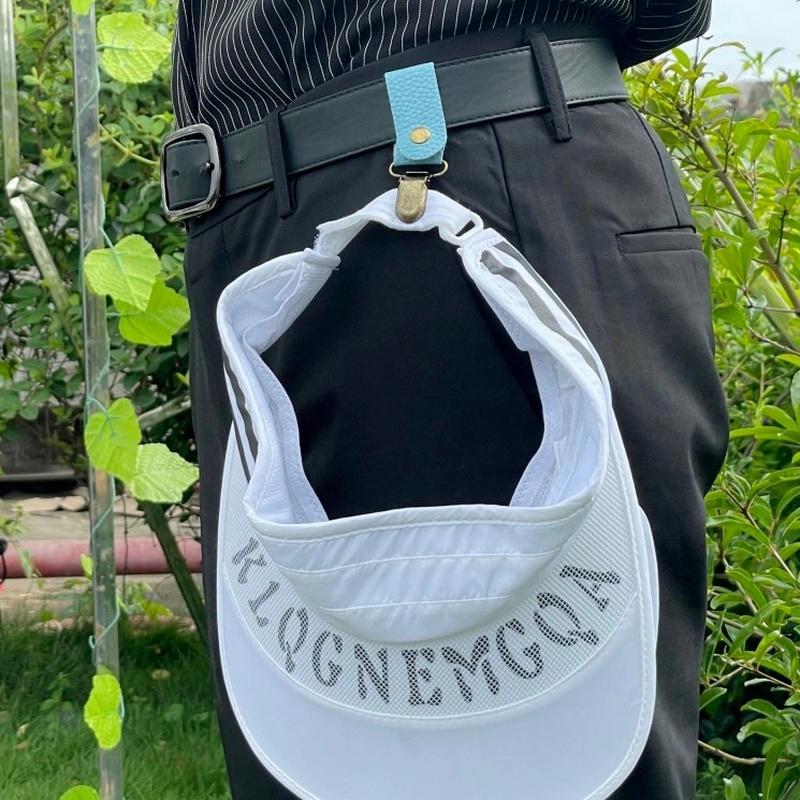 Kẹp Mũ/Túi Xách/Mũ Da PU Co Giãn Kích Thước Nhỏ Gọn Đa Năng Phong Cách Cổ Điển Cho Hoạt Động Ngoài Trời