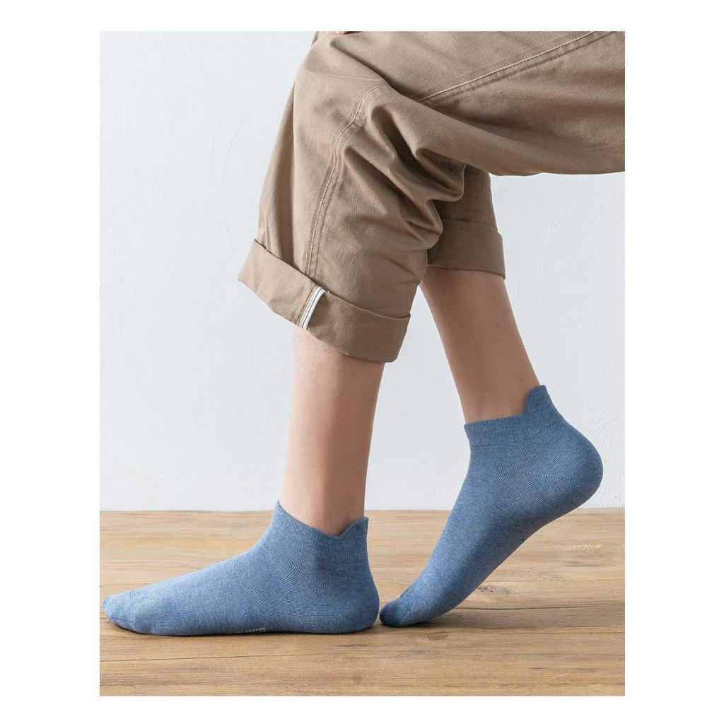 Vớ Cotton Nguyên Chất Thấm Hút Mồ Hôi Thoáng Khí Mới Cho Nam