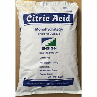 axit chanh, acid citric ( bột chanh ),chất điều chỉnh PH ,bột tạo độ chua, HSD 7/2024