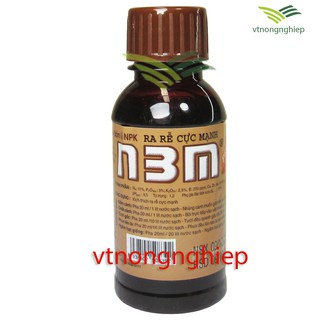Phân bón lá npk, N3M Pro ra rễ cực mạnh, dung dịch 100ml, ngâm hạt giống, phun lên lá, tưới gốc,giâm cành-vtnongnghiep