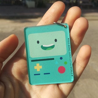 Móc khoá mica robot BMO Adventure Time (Giờ Phiêu Lưu)