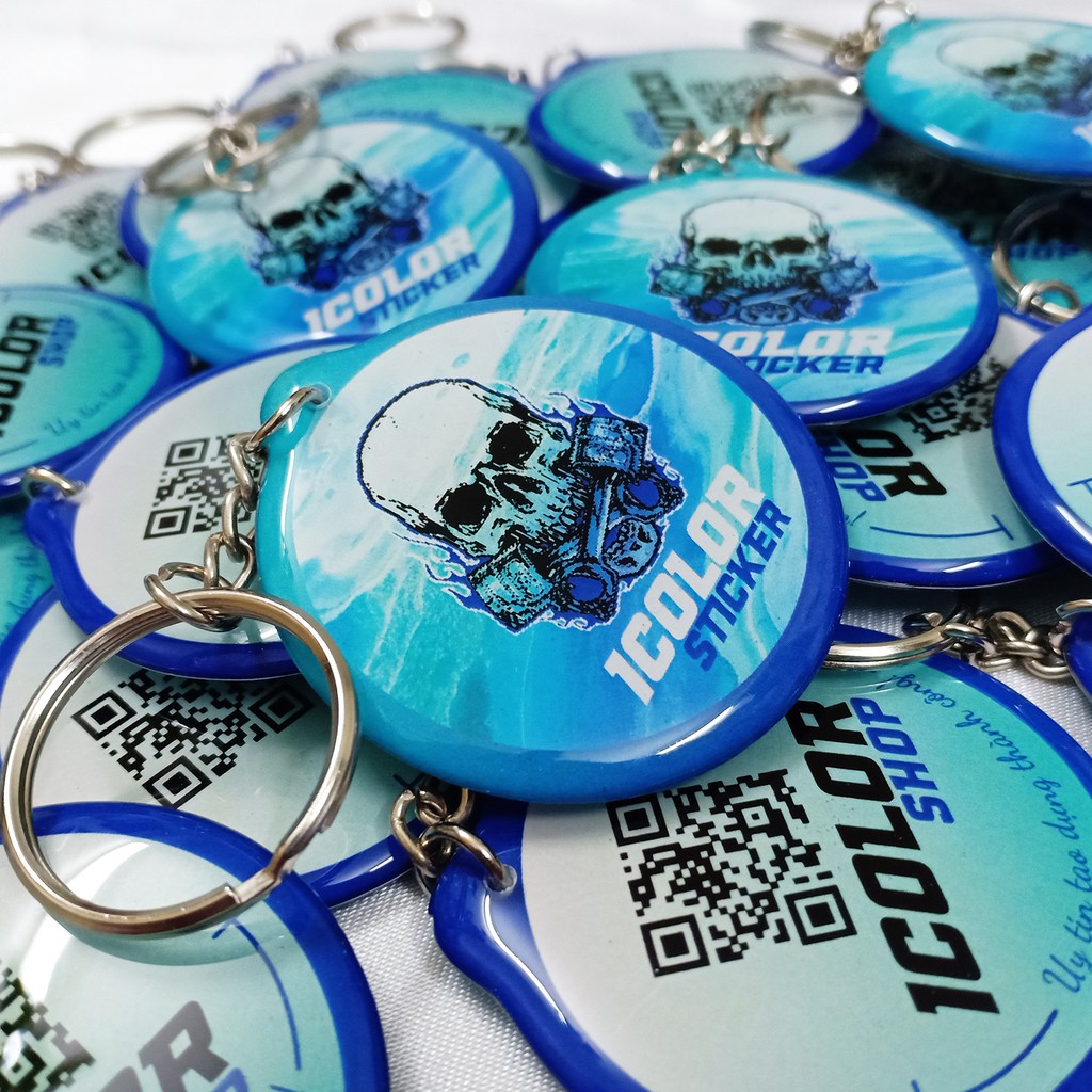 Móc khóa icolor Quà tặng kèm đơn hàng