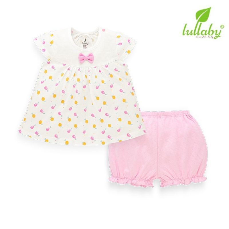 [Lullaby] Bộ cộc tay bé gái Lullaby mẫu 2020 siêu xinh (Sz 6m-4y)