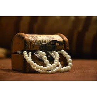 rương gỗ cổ vintage nhỏ trang trí