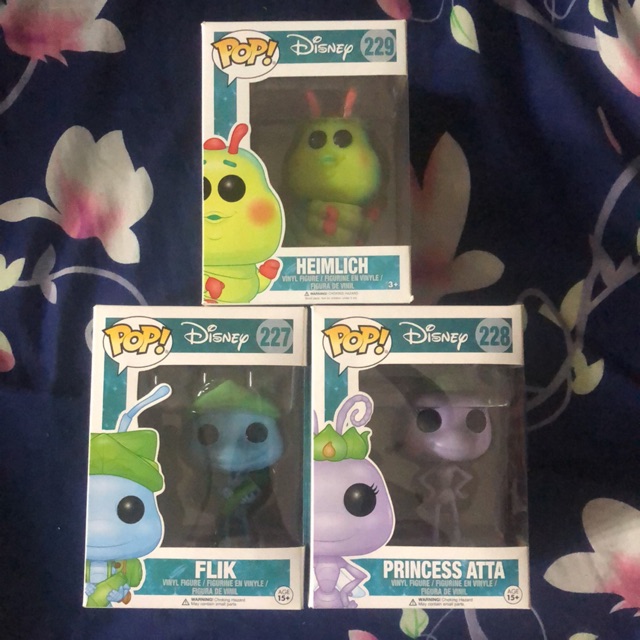 Set mô hình Funko Heimlich - Flik - Atta