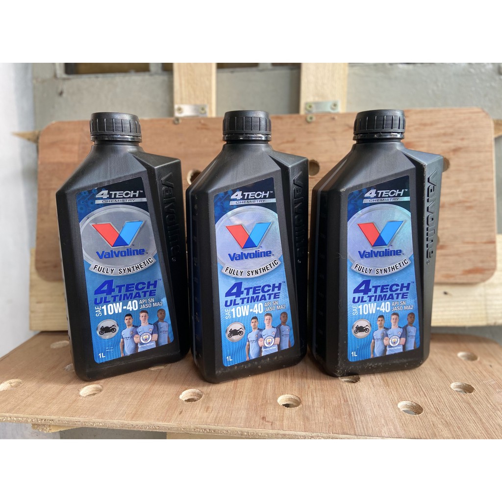 Dầu nhớt xe côn tay Valvoline 4Tech Ultimate 10 w40