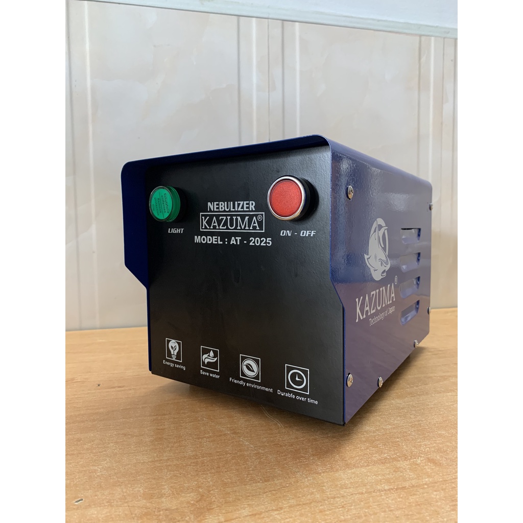 [CÔNG NGHỆ NHẬT BẢN] Máy phun sương làm mát, cấp ẩm ngoài trời, nhà nấm KAZUMA AT-2025