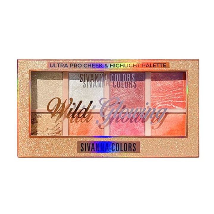 Bắt sáng Sivanna Colors Wild Glowing HF3017 8 ô | BigBuy360 - bigbuy360.vn