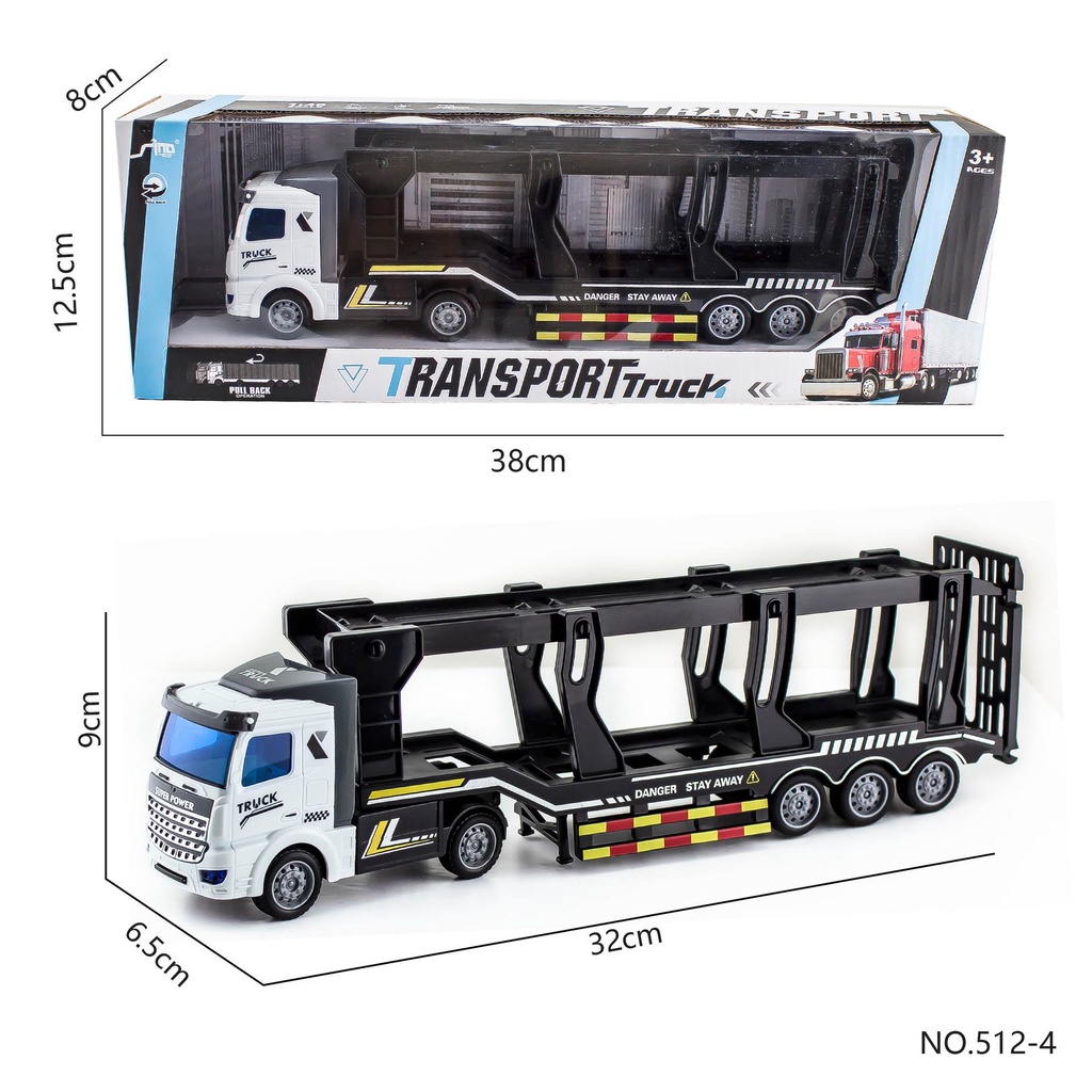Mô Hình Xe Tải Vận Chuyển Hạng Nặng Độc Đáo