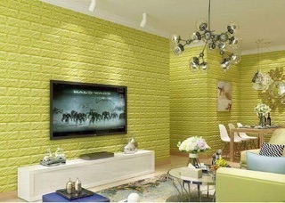 Xốp dán giả gạch 3D