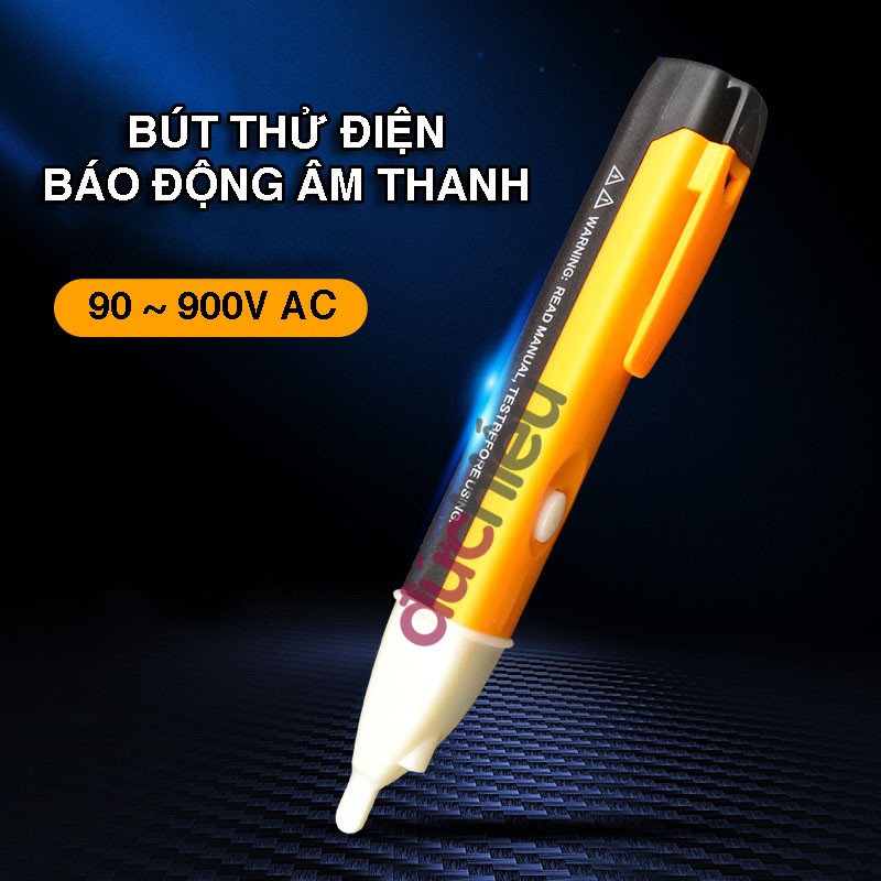 BÚT THỬ ĐIỆN CẢM ỨNG BÁO ĐỘNG AC1, BÚT THỬ ĐIỆN THÔNG MINH KHÔNG CẦN TIẾP