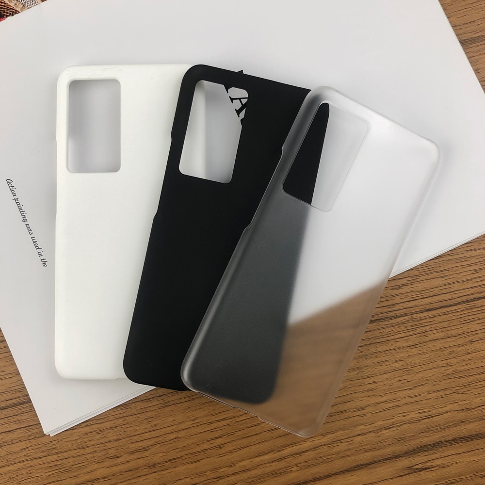 Ốp điện thoại PC cứng siêu mỏng mặt nhám chống bám vân tay cho Vivo X70 X60 S10 Pro Plus Pro+